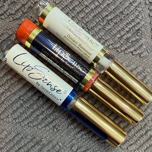 SeneGence LipSense Trio — Roseberry, Gloss Topper and Remover